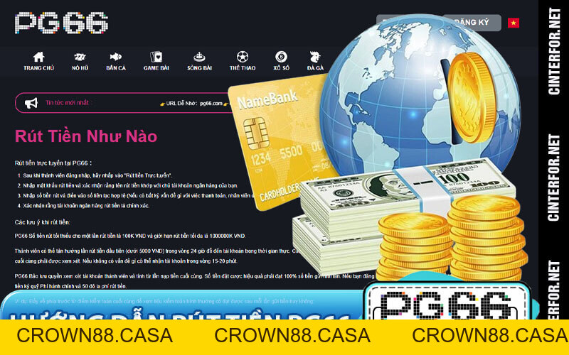 Rút Tiền PG66 - Hướng Dẫn Nhanh Chóng và An Toàn - crown88